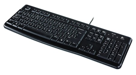 Logitech 920-002508 K120 İngilizce Usb Kablolu Siyah Klavye (KDO)
