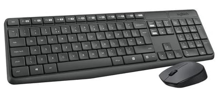 Logitech 920-007931 MK235 İngilizce Kablosuz Klavye & Mouse Seti (KDO)