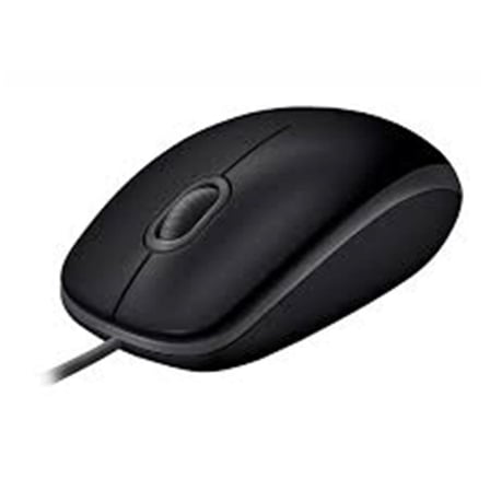 Logitech 910-005508 B110 Siyah Silent (Sessiz) Kablolu Optik USB Mouse (KDO)