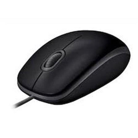 Logitech 910-005508 B110 Siyah Silent (Sessiz) Kablolu Optik USB Mouse (KDO)