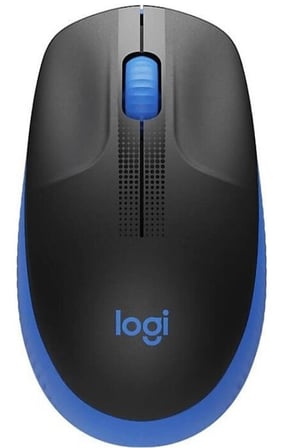 Logitech 910-005909 M191 Mavi Büyük Boy Kablosuz Mouse Optik 1000 Dpı Buton (KDO)