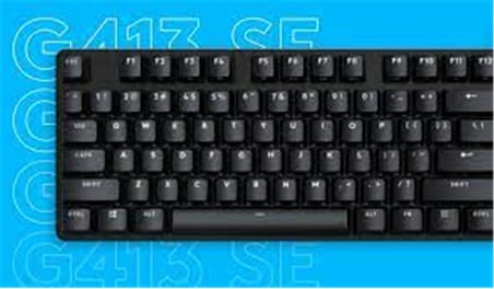 Logitech 920-010556 G413 SE Aydınlatmalı Tam Boyutlu Türkçe Q Tactile Switch Mekanik Oyuncu Klavye (KDO)