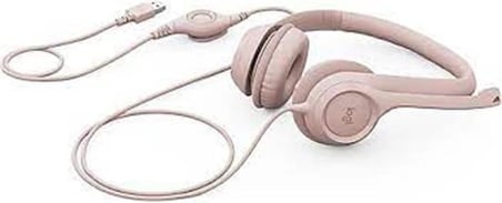 Logitech 981-001281 H390 Pudra Pembe Usb Mikrofonlu Kulaklık (KDO)