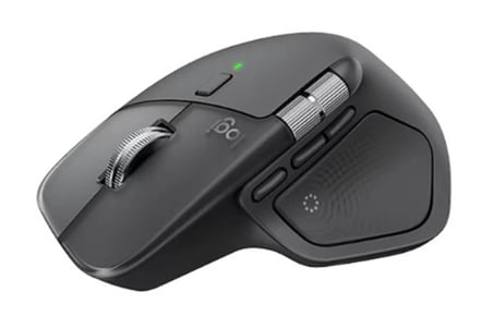 Logitech 910-007562 MX Master 4 Siyah Şarjlı Sessiz Kablosuz Mouse (KDO)