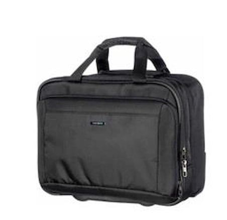 Samsonite  CM5-09-108 17.3" Guard IT 2.0 Tekerlekli Notebook Çantası Siyah (Uçak Kabin Boyu) (KDO)