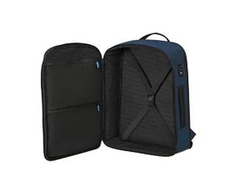 SAMSONITE KS6-01-008 17.3 Moderny Seyahat Notebook Sırt Çantası Mavi (KDO)