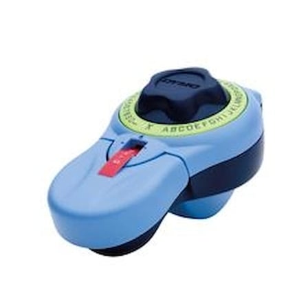 DYMO S2174602 Junior Kişisel Mekanik Etiketleme Makinesi- 9 mm Kabartma şeritlerle uyumlu kullanım (KDO)