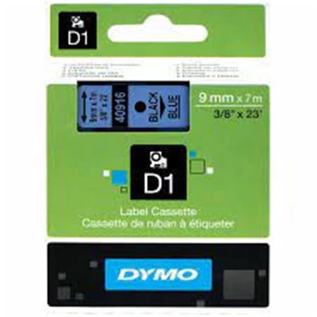 DYMO S0720710 D1 Yedek Şerit 9 mmx7mt Mavi-Siyah 40916 (KDO)