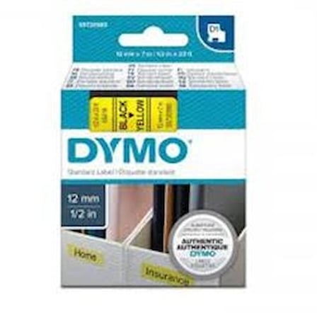 DYMO S0720850 D1 Yedek Şerit, 19 mm x 7 mt, Beyaz- Kırmızı (45805) (KDO)