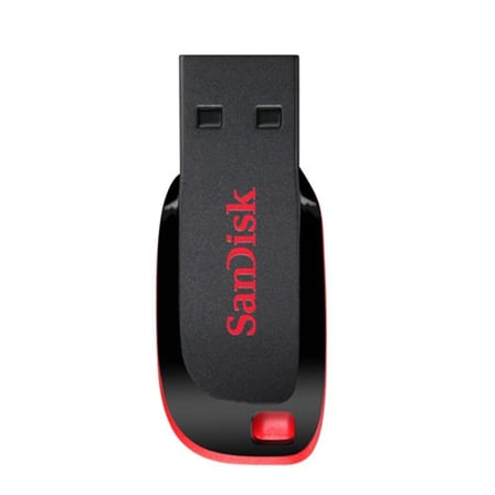 Sandisk SDCZ50-016G-B35 16GB Cruzer Blade Siyah 2.0 USB Flash Bellek (KDO)