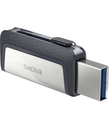 Sandisk SDDDC2-128G-G46 128GB Type-C Dual 3.0 USB Flash Bellek (KDO)