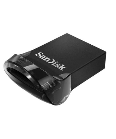 Sandisk SDCZ430-064G-G46 64GB Ultra Fit USB 3.1 130MB-s Mini Siyah Flash Bellek (KDO)