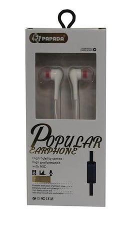 Megatech Papada PA300 Beyaz Mikrofonlu Kulaklık (KDO)