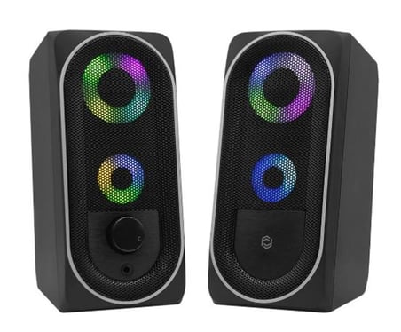 Frisby FS-2138U 2.0 Hoparlör Sistemi Rgb Led Siyah (Usb) (KDO)