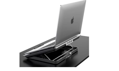 Frisby FNC-5260ST Metal 15"-17" Notebook Soğutucu & Stand 2X Usb- Port 6x60mm Fan- 7 Kademe (KDO)