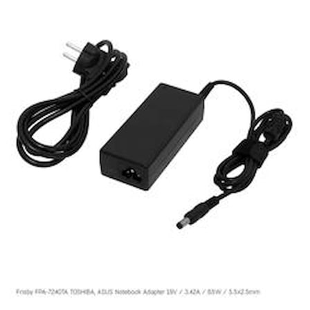 Frisby FPA-7240TA Notebook Adaptör (Toshiba, Asus) 19V 3.42A (Uç Boyutu : 5.5 x 2.5mm) (KDO)