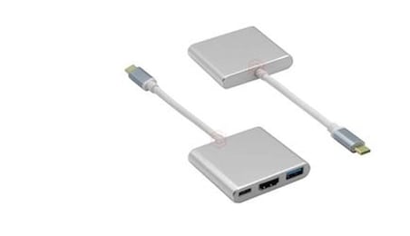 Frisby FA-7656TC Type-C - HDMI + USB 3.0 Adaptör + PD Şarj (KDO)