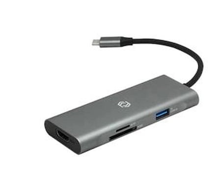 Frisby FA-7712TC USB Type-C™ Hub (HDMI + 3 x USB 3.0 + SD-TF + PD Şarj) (KDO)