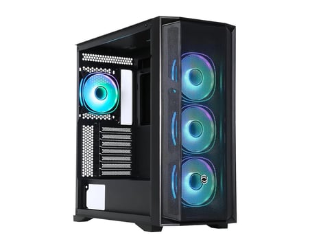 Frisby CX-500 750w 80+(Bronze) ARGB Fan Gaming Mesh 4RGb Fan Yan:4mm Temper Cam-Ön Panel:Abs+ Mesh (KDO)