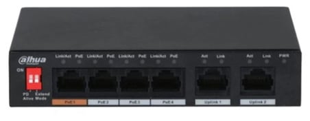 DAHUA CS4226-24ET-240 24FE PoE Port (240W), 2GE Combo, 2xSFP Cloud Managed Switch (KDO)