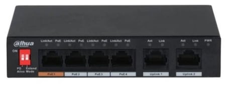 DAHUA CS4226-24ET-240 24FE PoE Port (240W), 2GE Combo, 2xSFP Cloud Managed Switch (KDO)