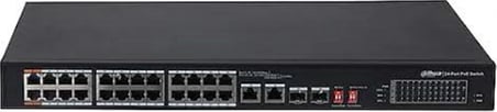 Dahua PFS3226-24ET-240 24 Port Poe 2 Port Sfp 2 Port Gbıt Uplink 10-100 Switch (KDO)