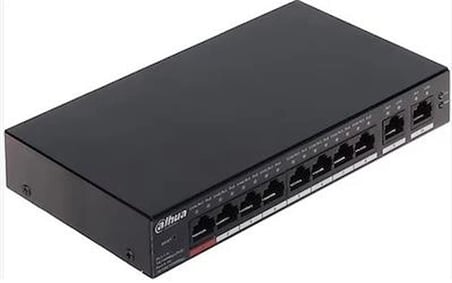 Dahua CS4010-8ET-110 8FE PoE Port (110W) 2GE Uplink Cloud Managed Desktop Switch (KDO)