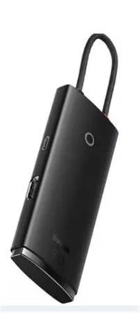 Baseus Lite 5in1 Multifonksiyonel Type-C Hub Dock Station (WKQX040001) (KDO)