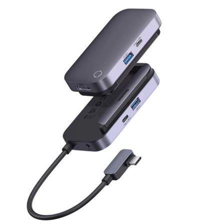 Baseus WKWJ000013 PadJoy 4 Bağlantı Noktalı Type-C HUB Adaptörü (KDO)
