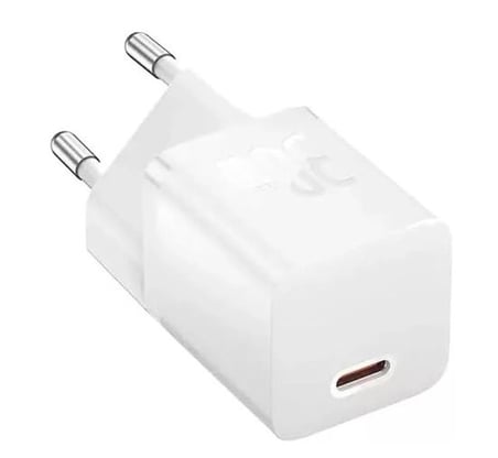Baseus GaN5 Mini 30W Şarj Cihazı Beyaz (CCGN070502) (KDO)