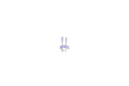 Baseus Pudding USB-A Light 2.4A Kablo 1.2m Mor (P10355700511-00) (KDO)
