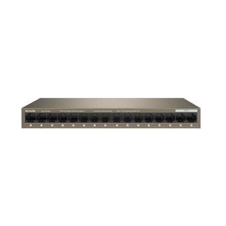 Tenda TEG1016M 16 Port 10-100-1000 Mbps Switch Metal Kasa (KDO)