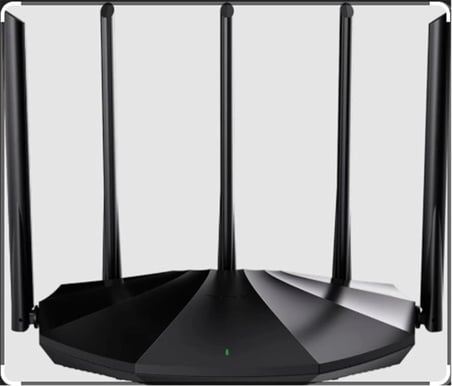 Tenda V15 AX1500 4 Port ADSL2+-VDSL Kablosuz Fiber Modem 5 Anten (KDO)