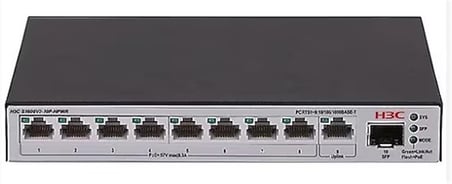 H3C S1600V2-18P-HPWR L2 16 port 10-100-1000 BASE-T PoE+ Portu 2 adet 1G SFP Portu 240W PoE+ Switch (KDO)