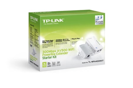 Tp-link TL-WPA4220KIT 300 Mbps Powerline Adaptör (KDO)