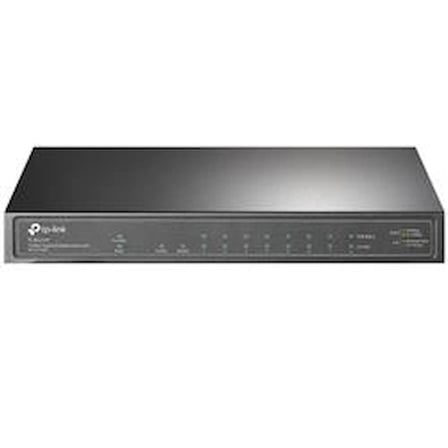 Tp-Link TL-SG1210P 8 Port 10-100-1000 Poe+ Switch 1 Port SFP Çelik Kasa Rack Mount (KDO)