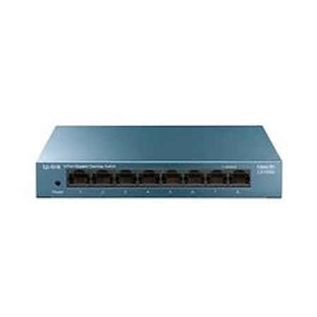 Tp-Link LS108G 8 Port 10-100-1000 Mbps Switch Metal Kasa (KDO)