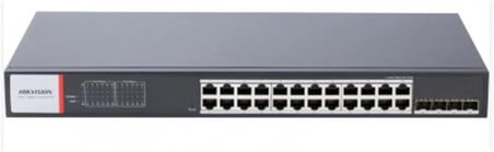 Hikvision DS-3T1528HP-SI-24P4F 24Port GE +4Sfp 480W Yönetilebilir Gigabit Switch (KDO)