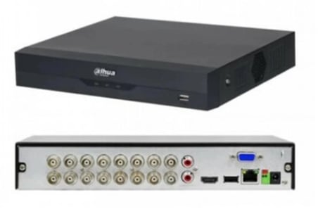 Dahua XVR5116HS-I3 16 Kanal 1080P 1X10TB 5Mp Destekli DVR Kayıt Cihazı (KDO)