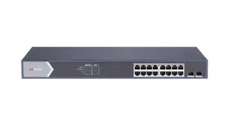 Hikvision DS-3E0518P-E-M 16 Port 10-100-1000 Mbps POE Gigabit Switch (KDO)