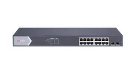 Hikvision DS-3E0518P-E-M 16 Port 10-100-1000 Mbps POE Gigabit Switch (KDO)