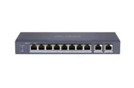 Hikvision DS-3E0310P-E-M 8 Portlu 10-100 Fast Ethernet Switch 8 Port Poe 60W (KDO)
