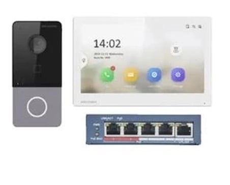 Hikvision DS-KIS607-S İp Vİdeo İnterkom Kit (KDO)