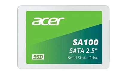 Acer SA100-240GB 2.5" SSD Harddisk 560-500MB-s (KDO)