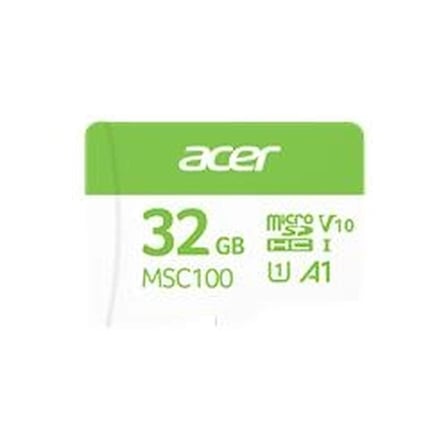 Acer MSC100 32GB microSD U1 V10 A1 Aksiyon Kamera & Güvenlik Kamerası Uyumlu (KDO)