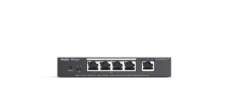 Ruijie-Reyee RG-ES205GC-P 5 Port 10-100-1000 Gigabit 4 Port Poe Yönetilebilir 54W (KDO)