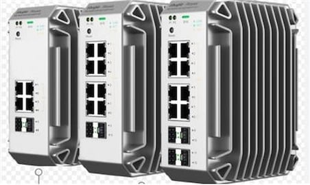 Reyee RG-NIS3100-8GT4SFP-HP 8 Port Poe+ 4 Port SFP 10-100-1000 Endüstriyel Switch (KDO)