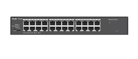 Ruijie Reyee RG-ES124G-L 24 Port 10-100-1000 Mbps Switch Metal Kasa (KDO)