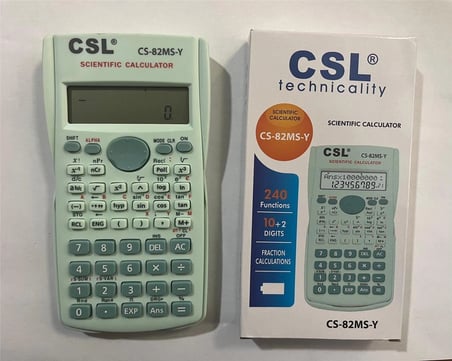 CSL CS-82MS-Y Yeşil Fonksiyonel Hesap Makinesi (KDO)