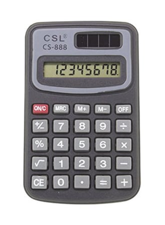CSL CS-888 8 Hane Cep Tipi Hesap Makinesi (KDO)